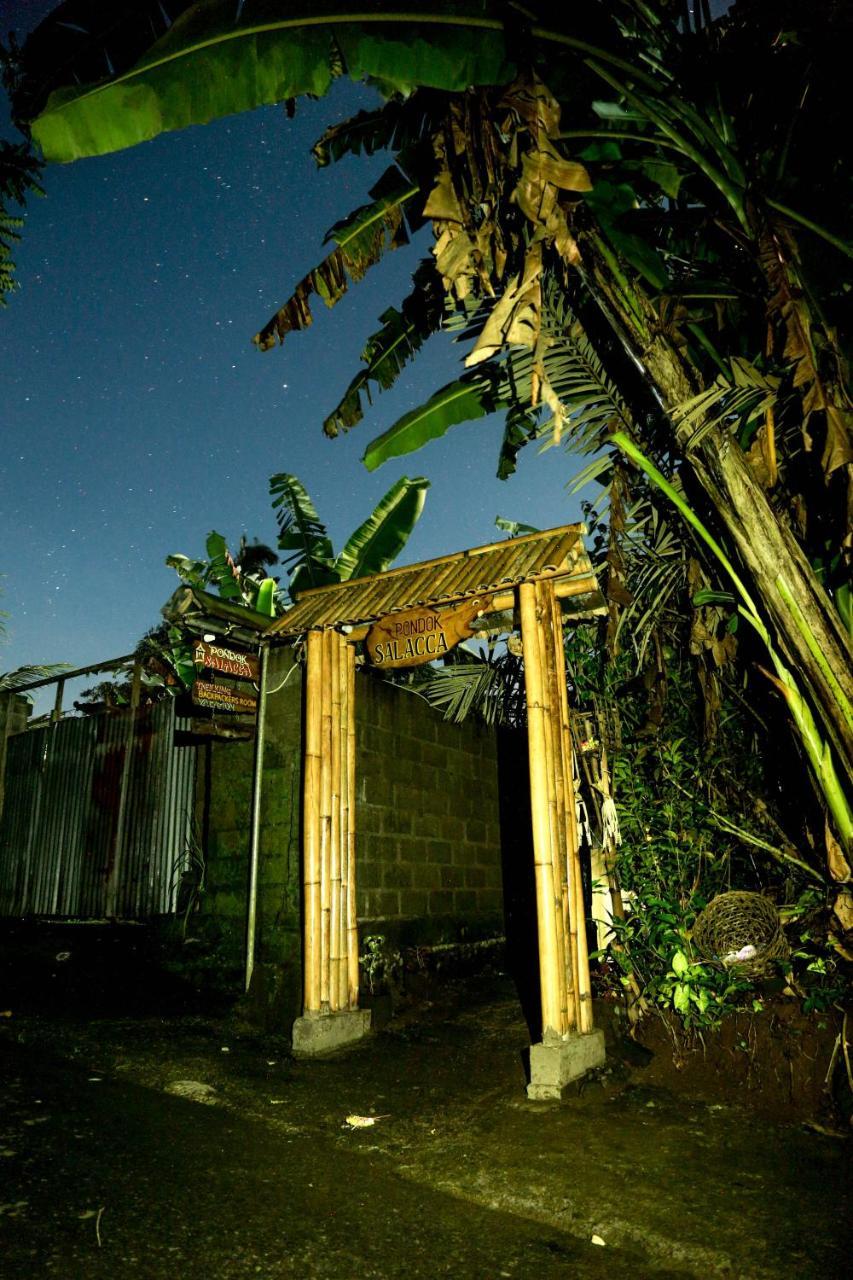 Pondok Salacca#Bamboohouse# Кандидаса Экстерьер фото